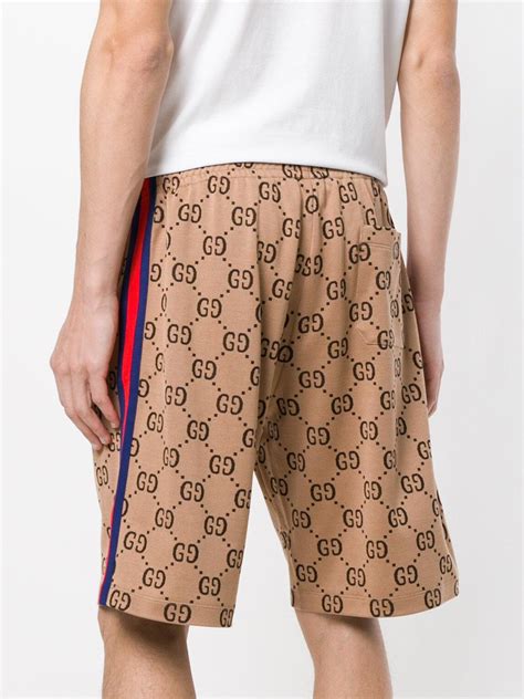 gucci shorts men model|gucci men shorts sale.